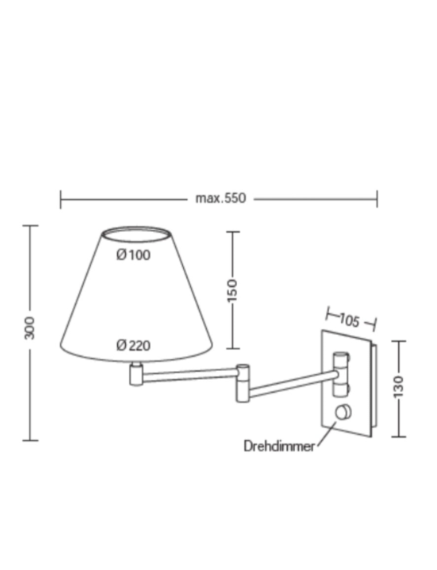 Swing Arm Wall Light