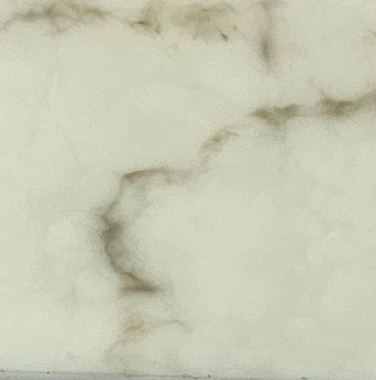 Alabaster square pendant with satin nickel metal ware.