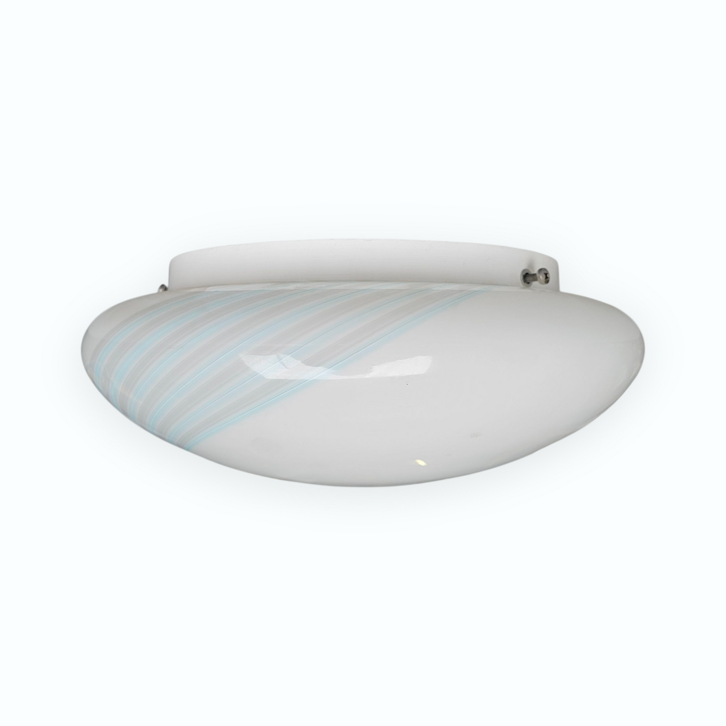 Swirl Blue and Grey Ceiling Light