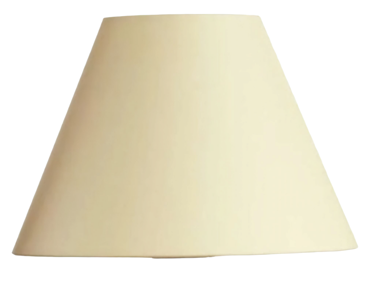 Plain Off-White Linen Shade (10" x 6" x 7")
