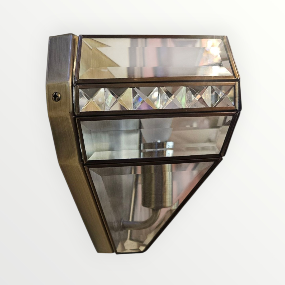 Cassandra Antique Brass Wall - Ex-Display