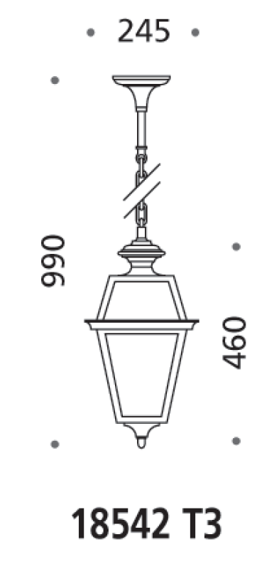 Ismos XL3-18542-03 White - spec sheet