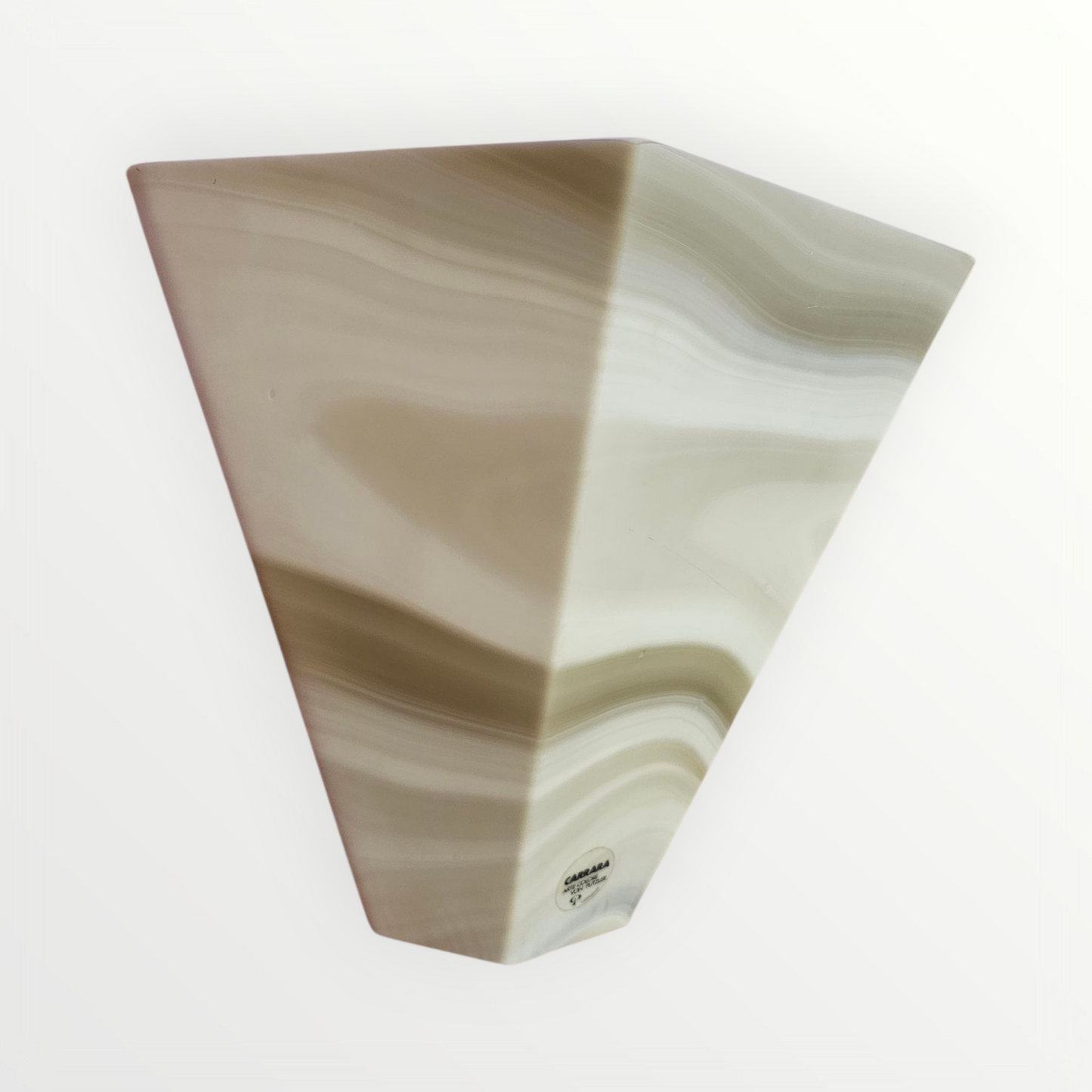 Carrara Glass Wall Light - Ex-Display