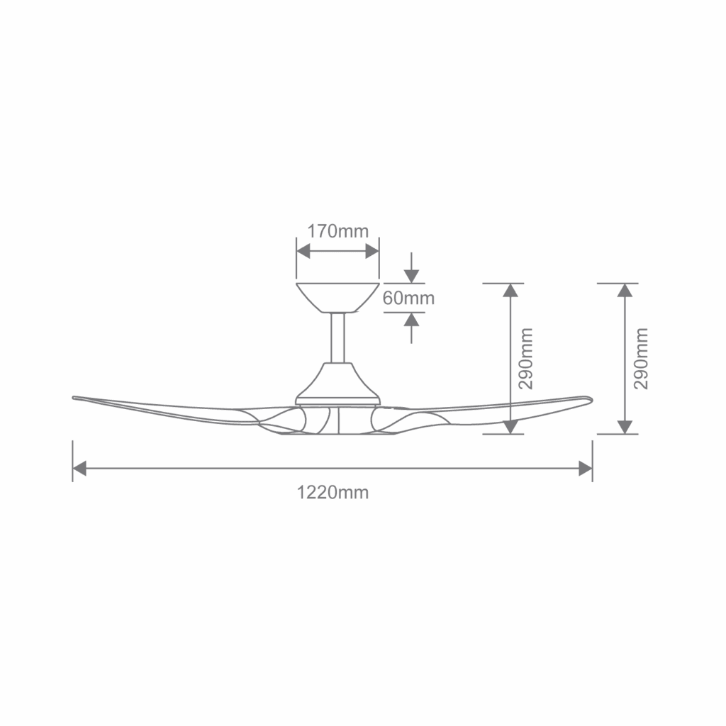Strike 48 Ceiling Fan