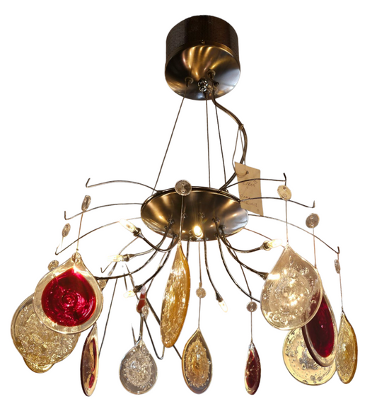 Sunset Murano Pendant - Ex-Display
