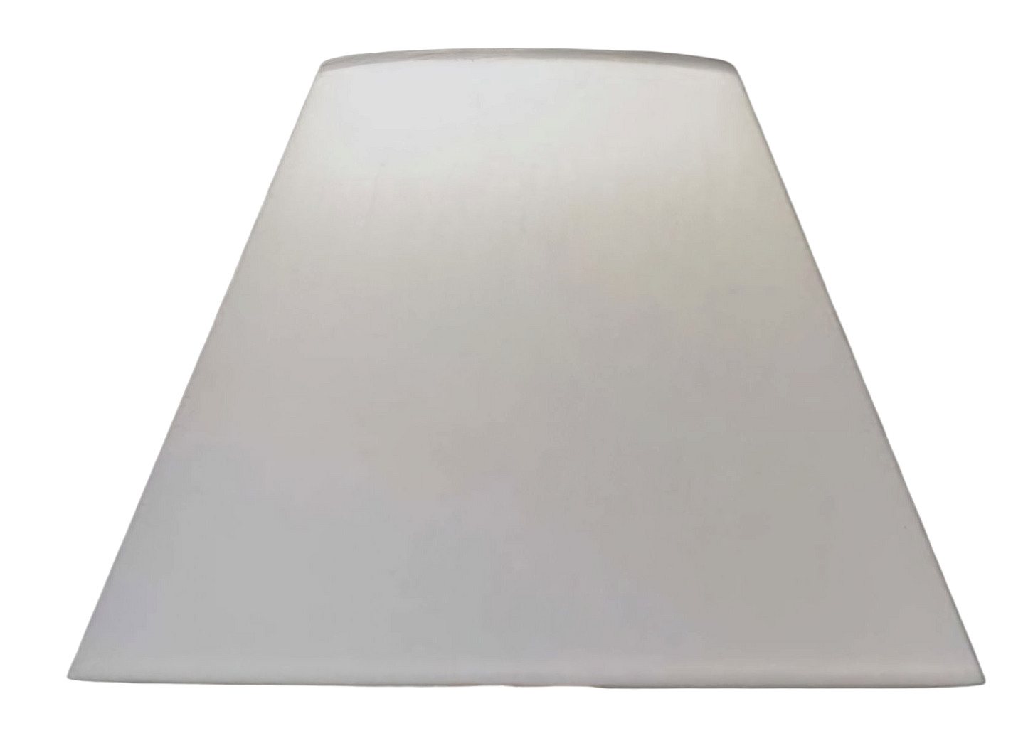 Plain White Linen Shade (10" x 6" x 7")