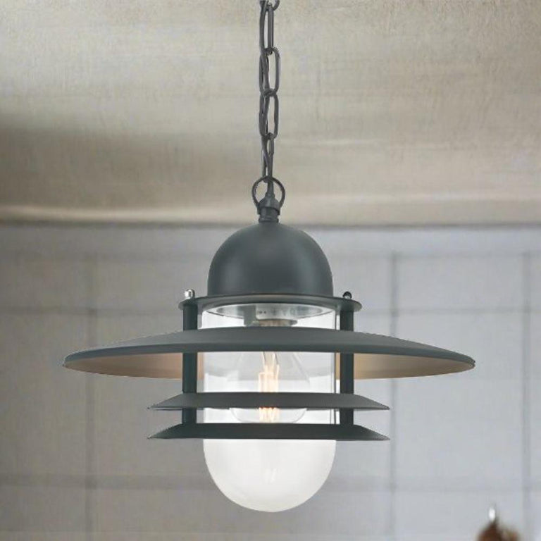 Oslo Pendant Light in Black - Ex-Display