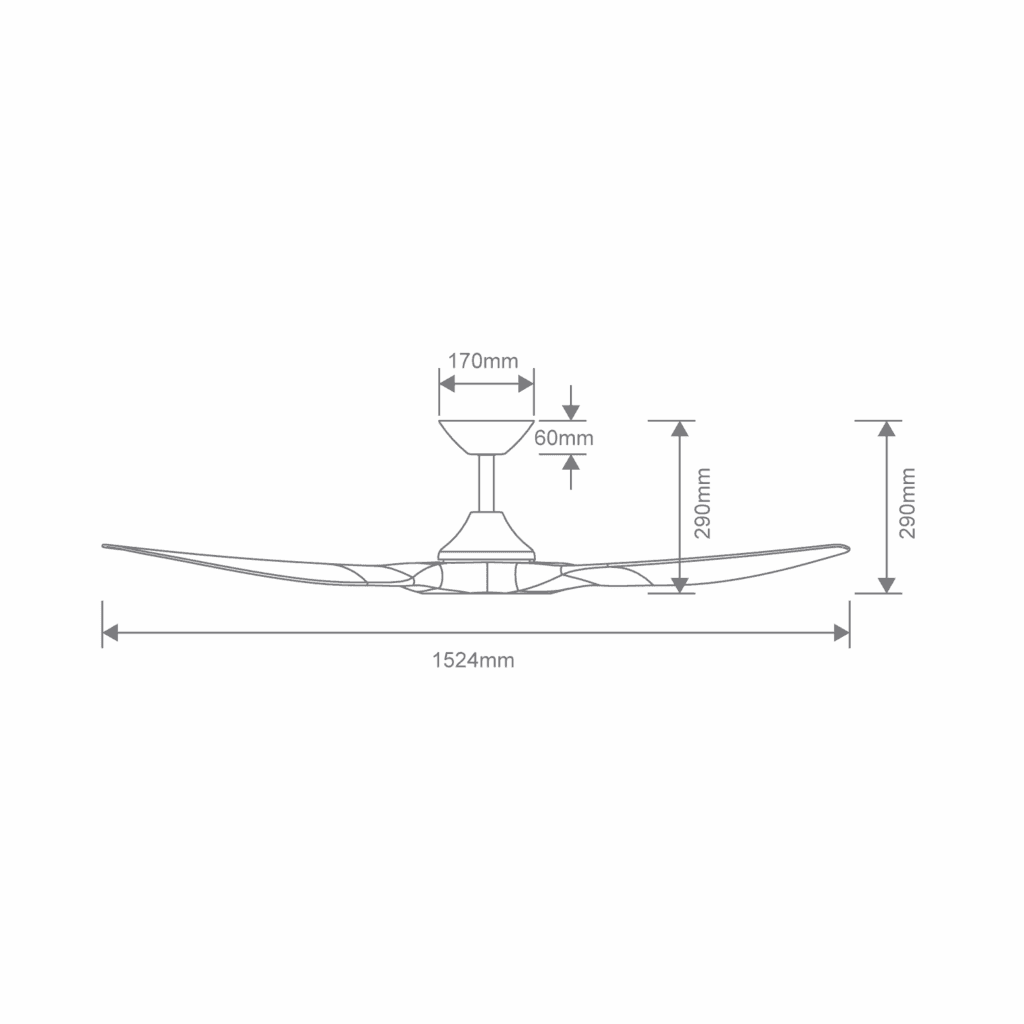 Strike 60 Ceiling Fan