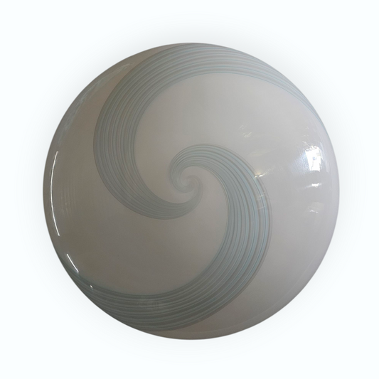 Swirl Blue and Grey Ceiling Light